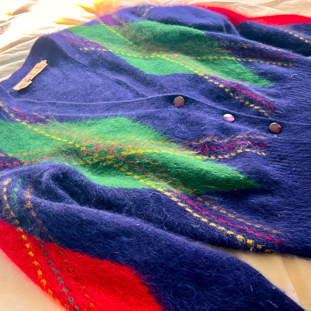 Vintage Rafaella Argyle Sweater